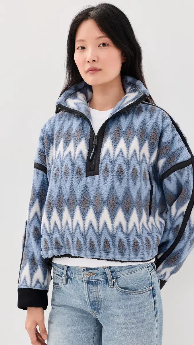 FP Movement Mountain High Half Zip Fleece Pullover | Thumbnail 2 FP Movement Mountain High Half Zip Fleece Pullover | Thumbnail 2