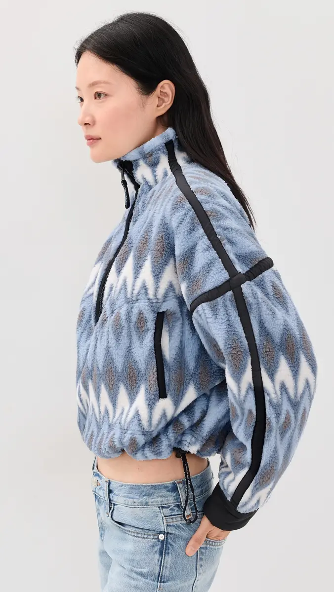 FP Movement Mountain High Half Zip Fleece Pullover | Thumbnail 4 FP Movement Mountain High Half Zip Fleece Pullover | Thumbnail 4