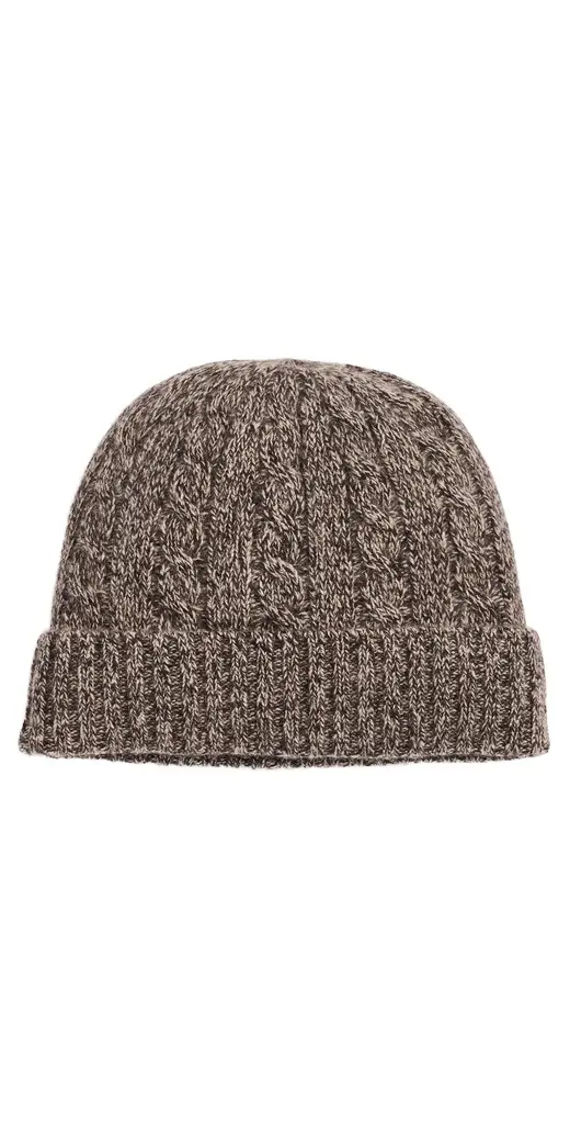 Cashmere Cable Beanie