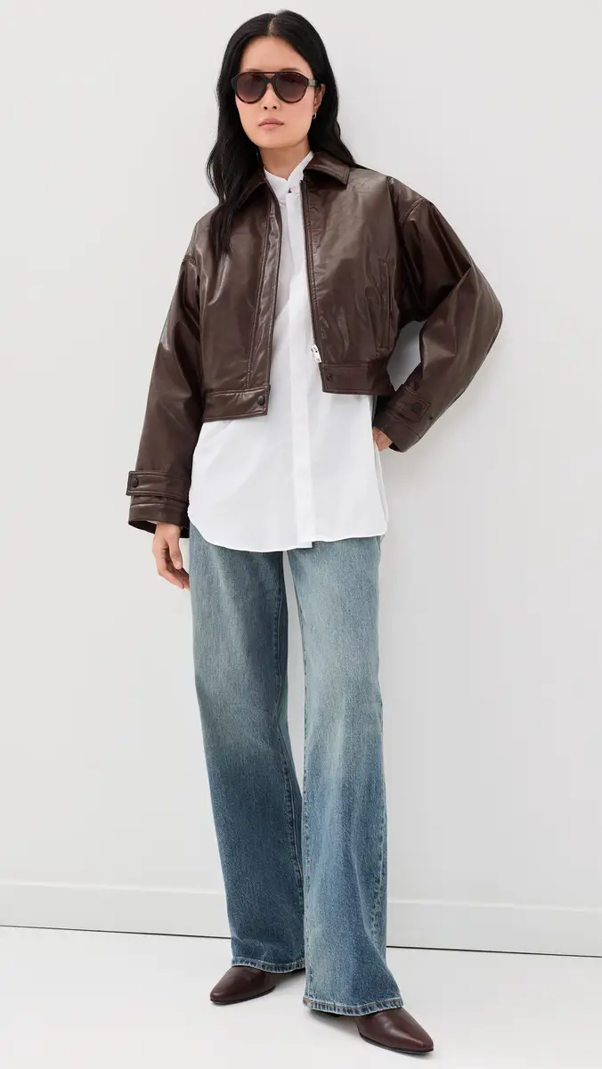 MSGM Leather Jacket | Thumbnail 5 MSGM Leather Jacket | Thumbnail 5