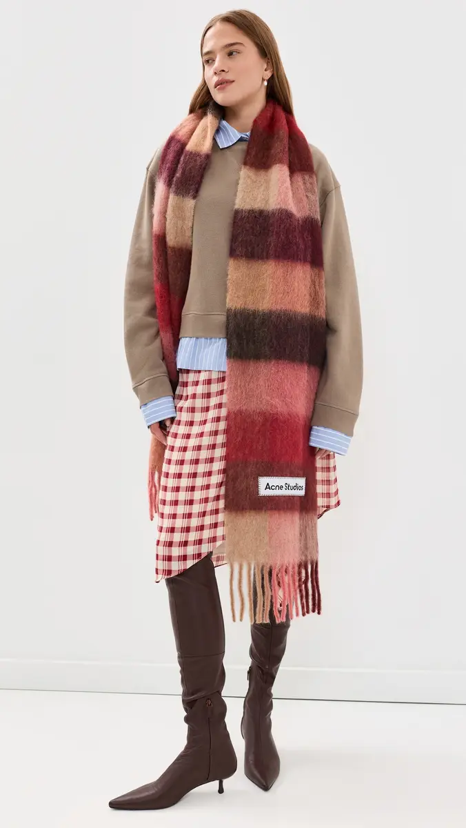 Acne Studios Vally Scarf | Thumbnail 3 Acne Studios Vally Scarf | Thumbnail 3