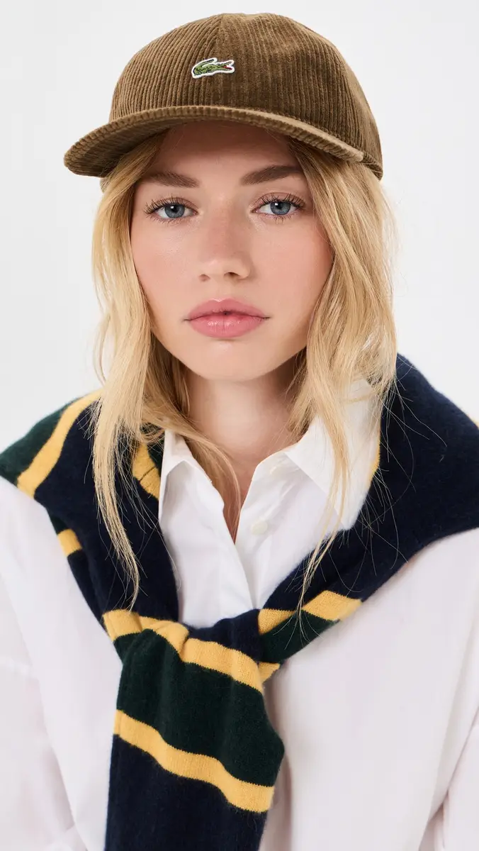 Lacoste Corduroy Hat | Thumbnail 3