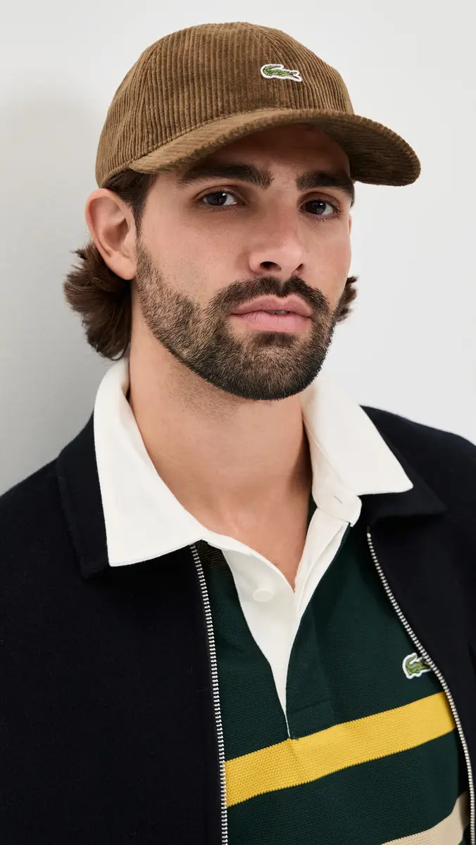 Lacoste Corduroy Hat | Thumbnail 4