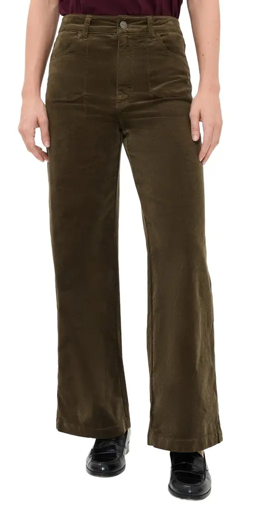 Anessa Petite Utility Pocket Corduroy Pants Anessa Petite Utility Pocket Corduroy Pants