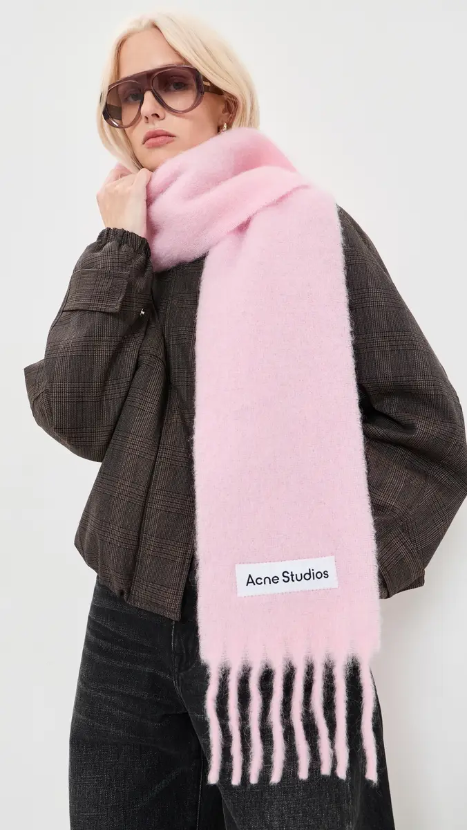 Acne Studios Vally Skinny Scarf | Thumbnail 3 Acne Studios Vally Skinny Scarf | Thumbnail 3