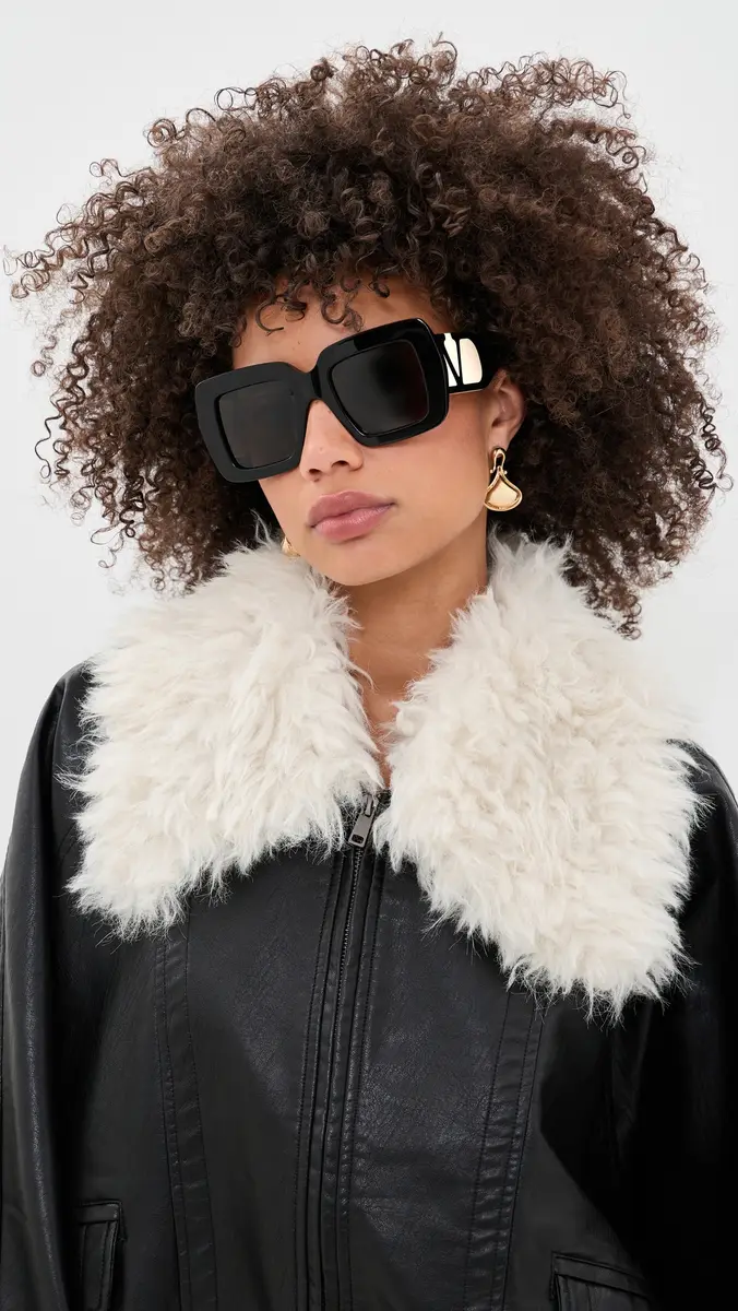 Valentino Square Sunglasses | Thumbnail 3 Valentino Square Sunglasses | Thumbnail 3