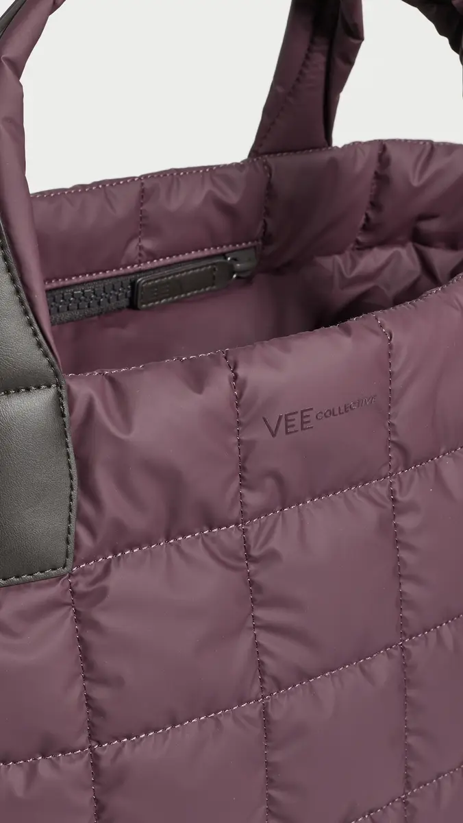 Vee Collective Porter Medium Bordeaux Tote | Thumbnail 5
