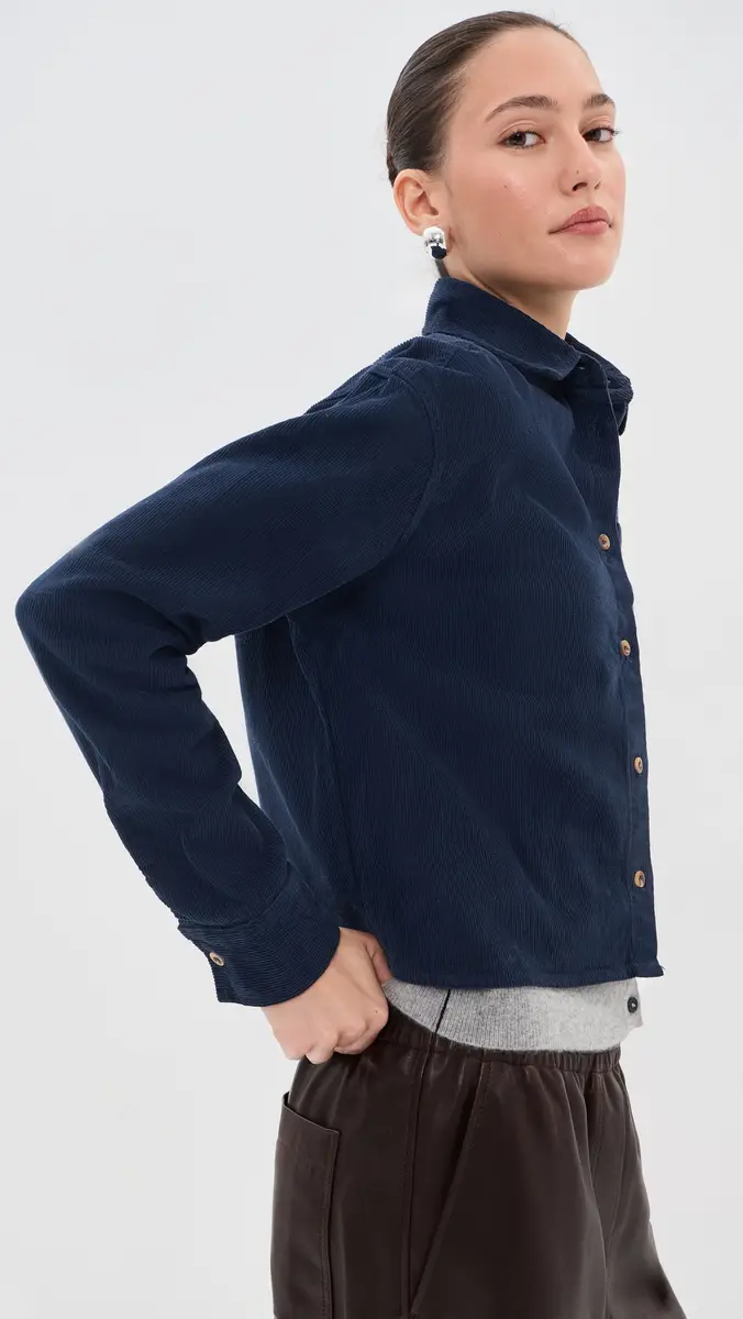 LE BOP Collins Corduroy Button Down | Thumbnail 4 LE BOP Collins Corduroy Button Down | Thumbnail 4