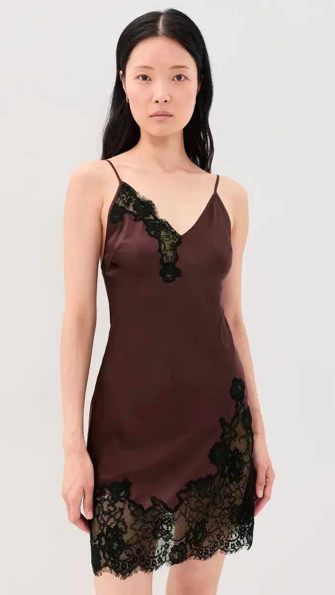 Fleur du Mal Juliet Lace Mini Slip | Thumbnail 2 Fleur du Mal Juliet Lace Mini Slip | Thumbnail 2