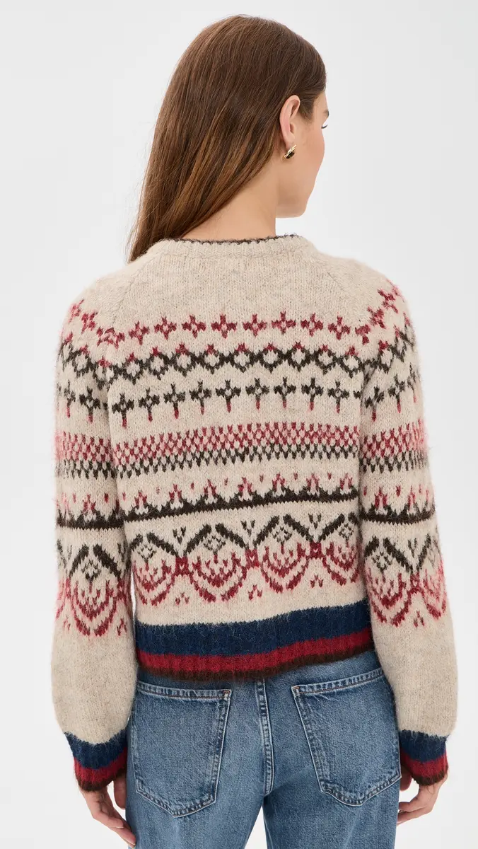 Line & Dot Ax Fair Isle Sweater | Thumbnail 3 Line & Dot Ax Fair Isle Sweater | Thumbnail 3