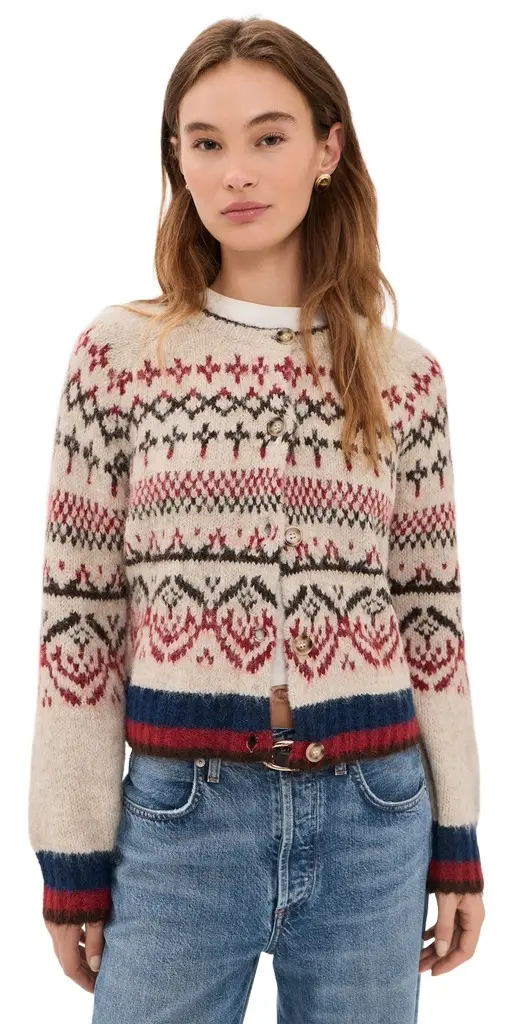 Line & Dot Ax Fair Isle Sweater