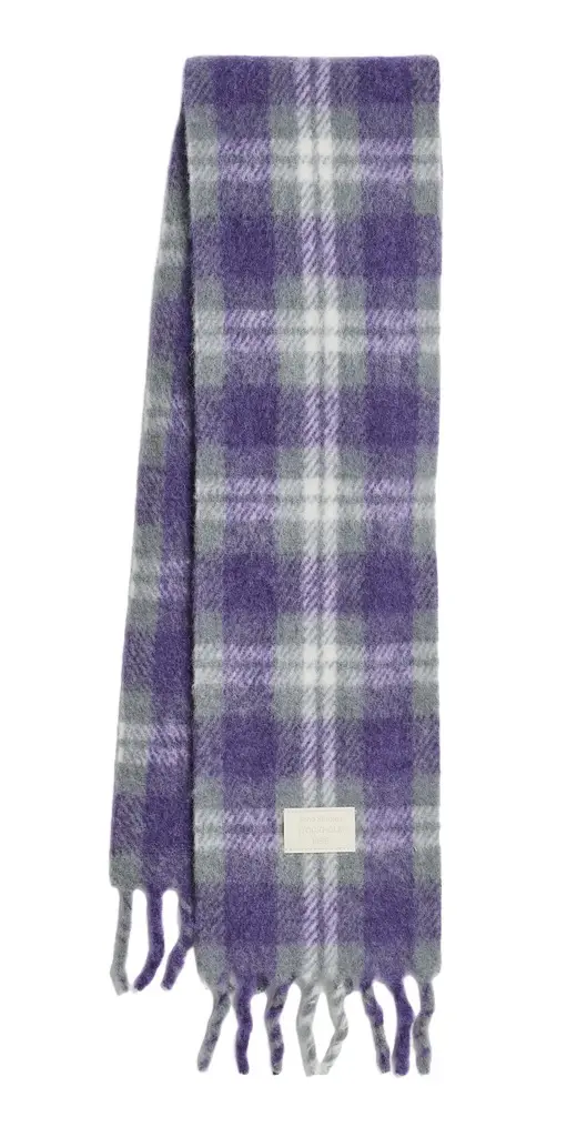 Valley Check Scarf