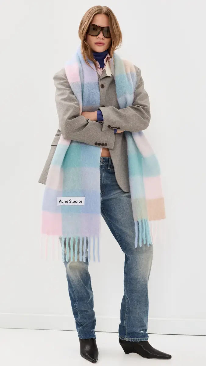 Acne Studios Vally Scarf | Thumbnail 3 Acne Studios Vally Scarf | Thumbnail 3