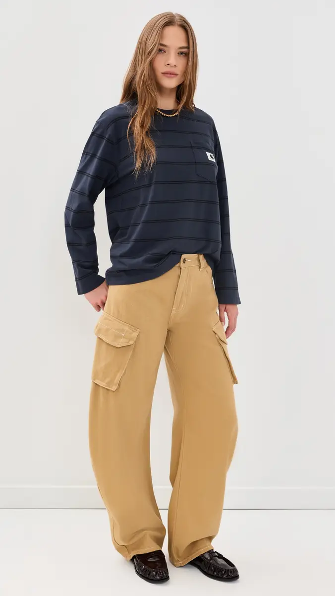 Carhartt WIP Long Sleeve Cardona Pocket T-Shirt | Thumbnail 5