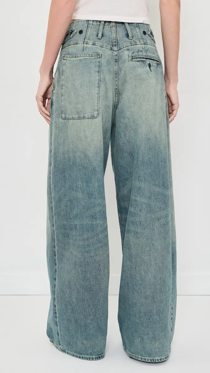 R13 Triple Pleat Jeans | Thumbnail 3 R13 Triple Pleat Jeans | Thumbnail 3