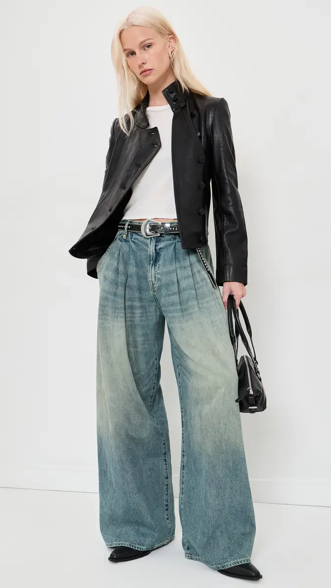 R13 Triple Pleat Jeans | Thumbnail 5 R13 Triple Pleat Jeans | Thumbnail 5