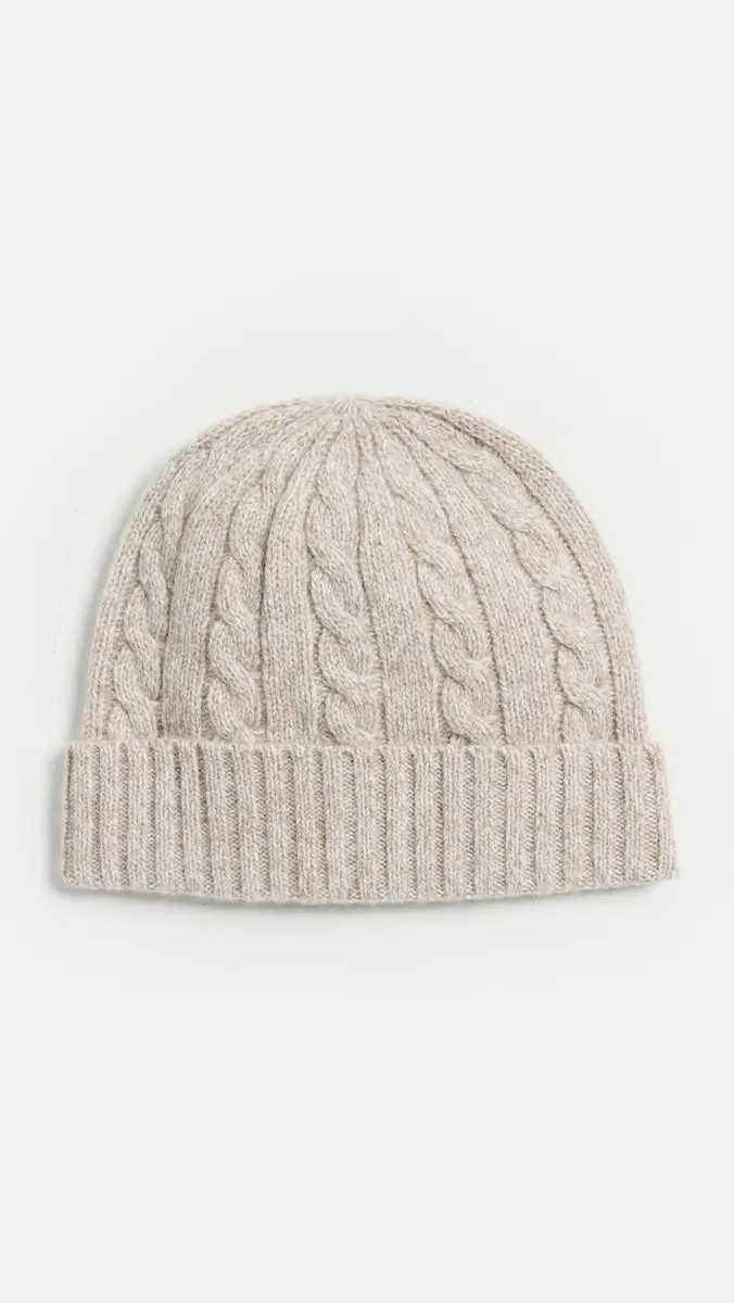 Jenni Kayne Cashmere Cable Beanie | Thumbnail 2