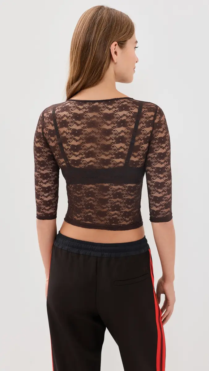 LIONESS Midnight Lace Top | Thumbnail 3 LIONESS Midnight Lace Top | Thumbnail 3