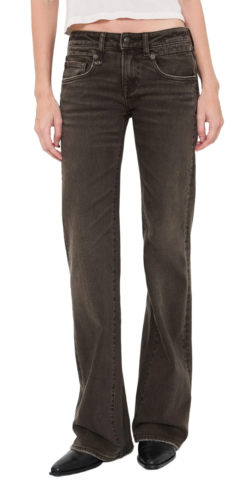 R13 Boy Flare Jeans