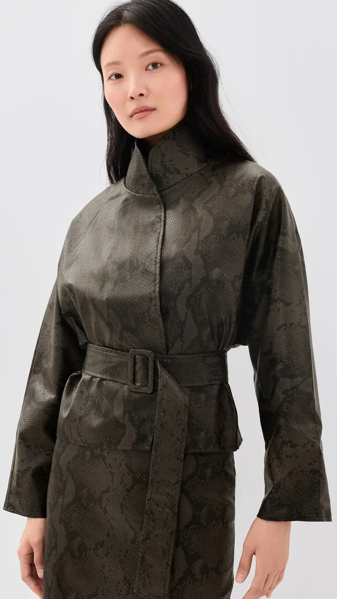Line & Dot Bex Faux Leather Jacket | Thumbnail 2