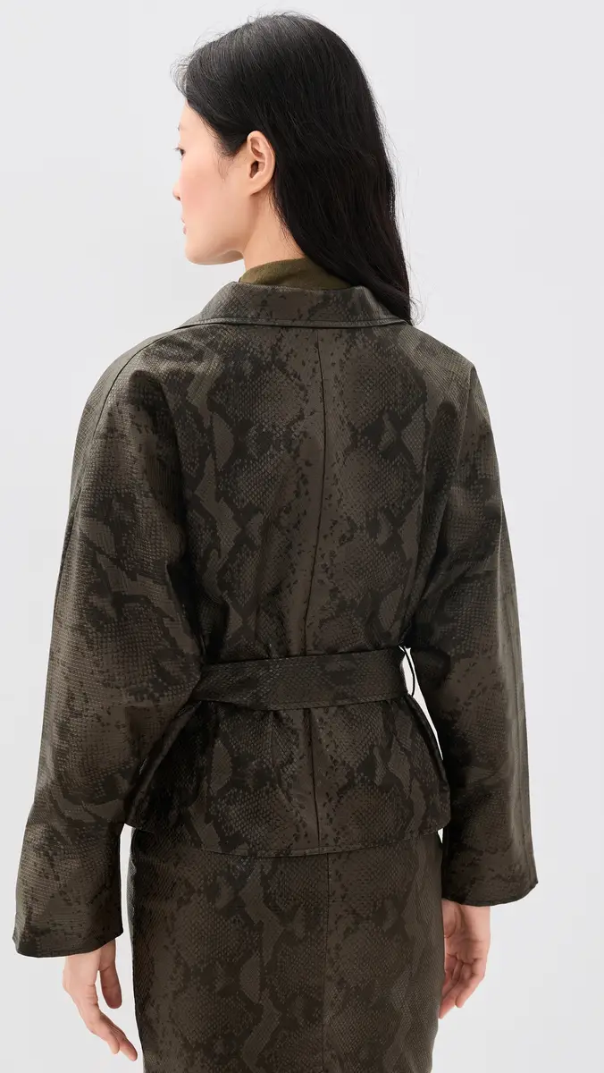 Line & Dot Bex Faux Leather Jacket | Thumbnail 3
