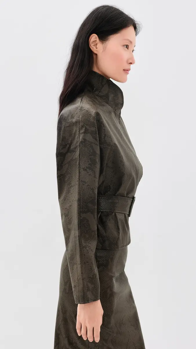 Line & Dot Bex Faux Leather Jacket | Thumbnail 4