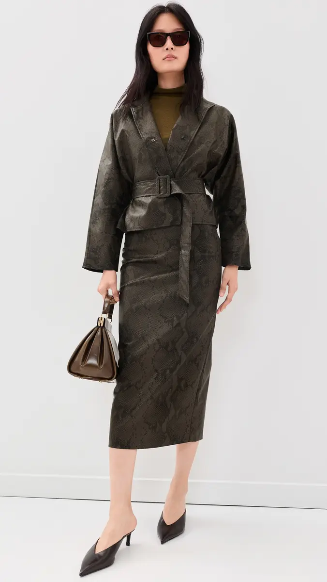 Line & Dot Bex Faux Leather Jacket | Thumbnail 5