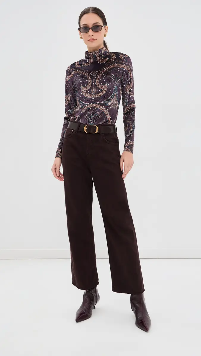 Veronica Beard Nate Velvet Top | Thumbnail 5 Veronica Beard Nate Velvet Top | Thumbnail 5