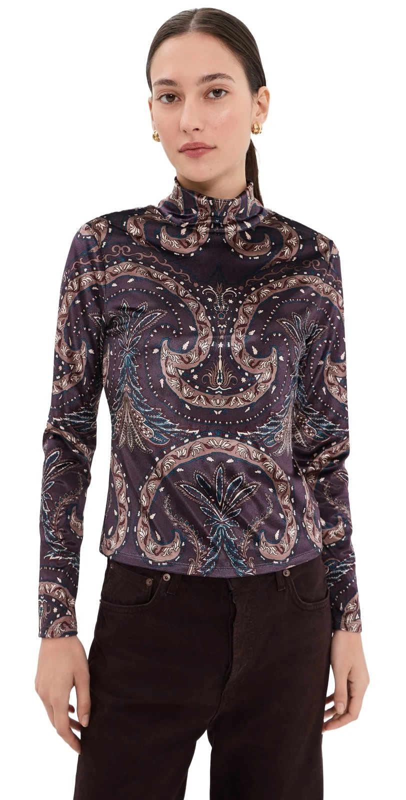 Nate Velvet Top