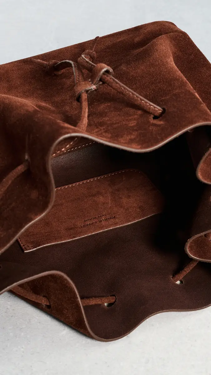 MANSUR GAVRIEL Secchio Suede Crossbody Bag | Thumbnail 6 MANSUR GAVRIEL Secchio Suede Crossbody Bag | Thumbnail 6