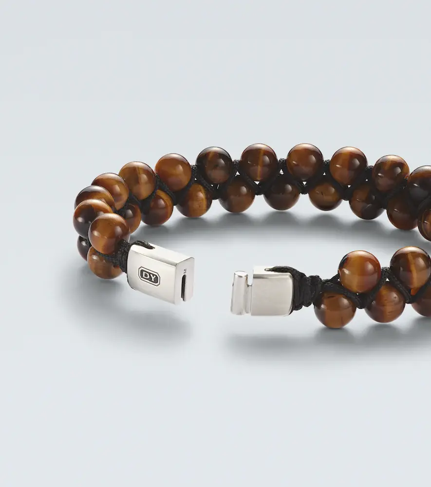 David Yurman Spiritual Beads sterling silver bracelet with tiger's eye | Thumbnail 2 David Yurman Spiritual Beads sterling silver bracelet with tiger's eye | Thumbnail 2