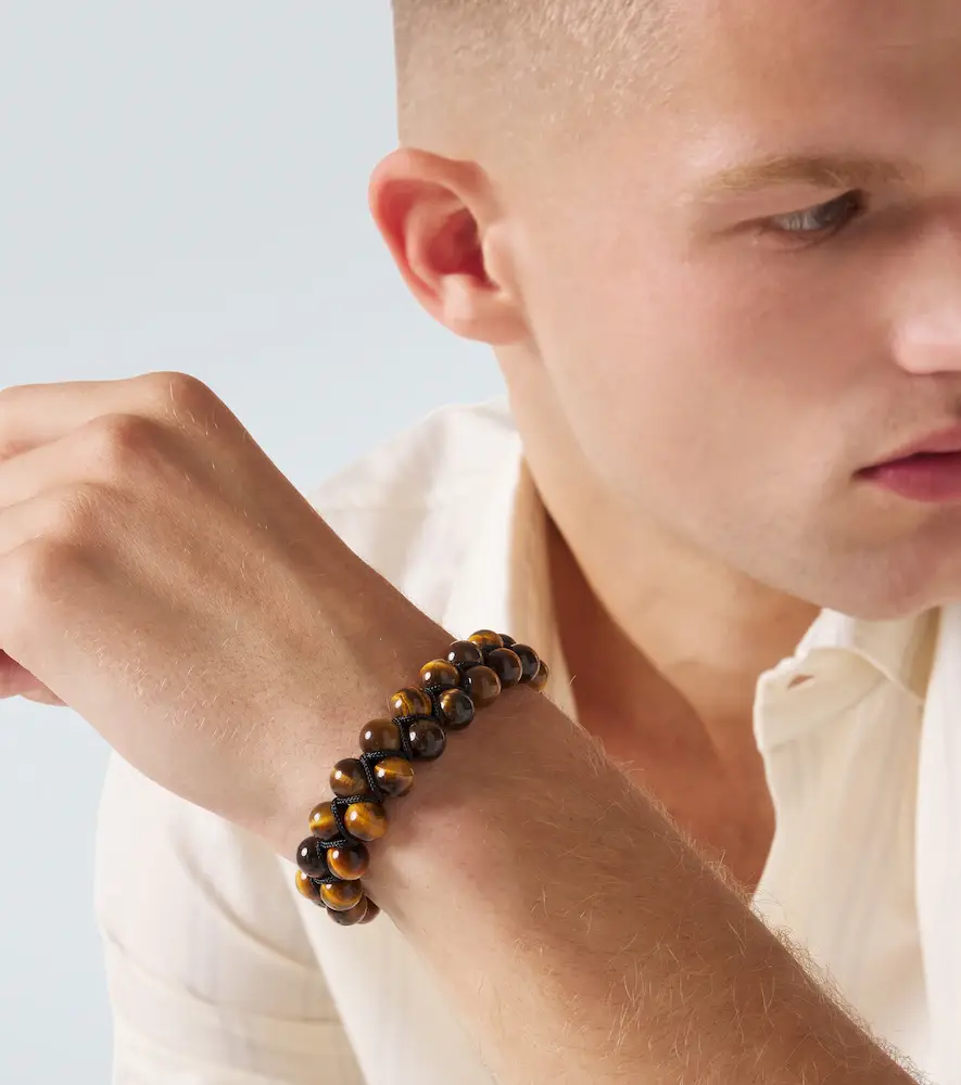 David Yurman Spiritual Beads sterling silver bracelet with tiger's eye | Thumbnail 4 David Yurman Spiritual Beads sterling silver bracelet with tiger's eye | Thumbnail 4
