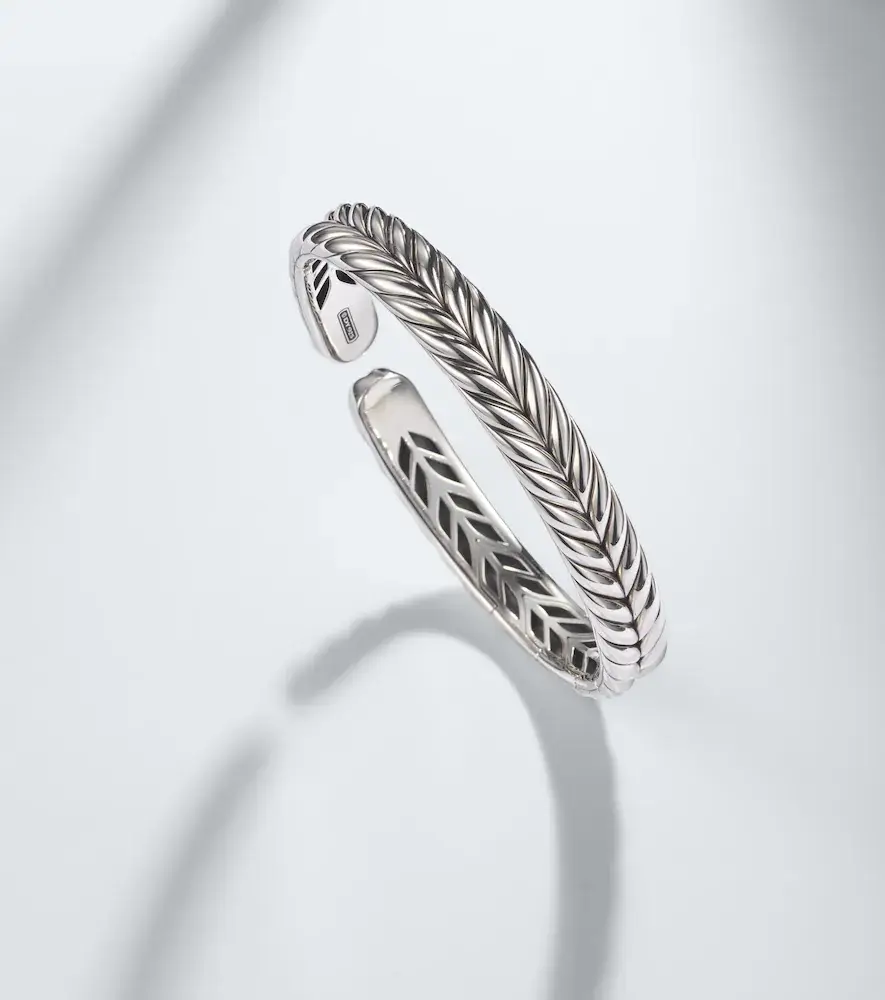 David Yurman Chevron sterling silver cuff bracelet | Thumbnail 3 David Yurman Chevron sterling silver cuff bracelet | Thumbnail 3