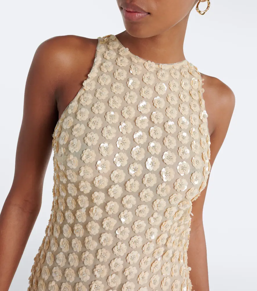 The New Arrivals Ilkyaz Ozel Embellished mesh gown | Thumbnail 4 The New Arrivals Ilkyaz Ozel Embellished mesh gown | Thumbnail 4