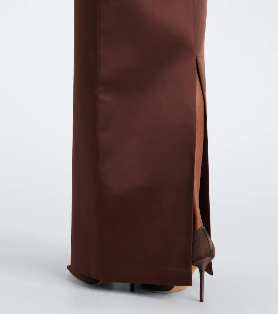 The New Arrivals Ilkyaz Ozel Embellished satin bustier gown | Thumbnail 4 The New Arrivals Ilkyaz Ozel Embellished satin bustier gown | Thumbnail 4