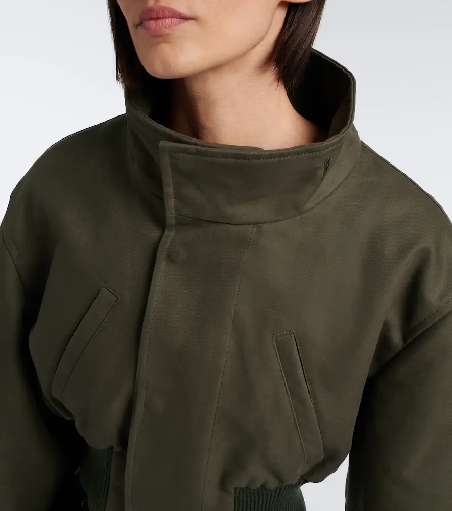 Balenciaga Cropped cotton jacket | Thumbnail 3 Balenciaga Cropped cotton jacket | Thumbnail 3
