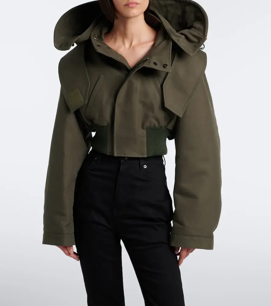 Balenciaga Cropped cotton jacket | Thumbnail 6 Balenciaga Cropped cotton jacket | Thumbnail 6