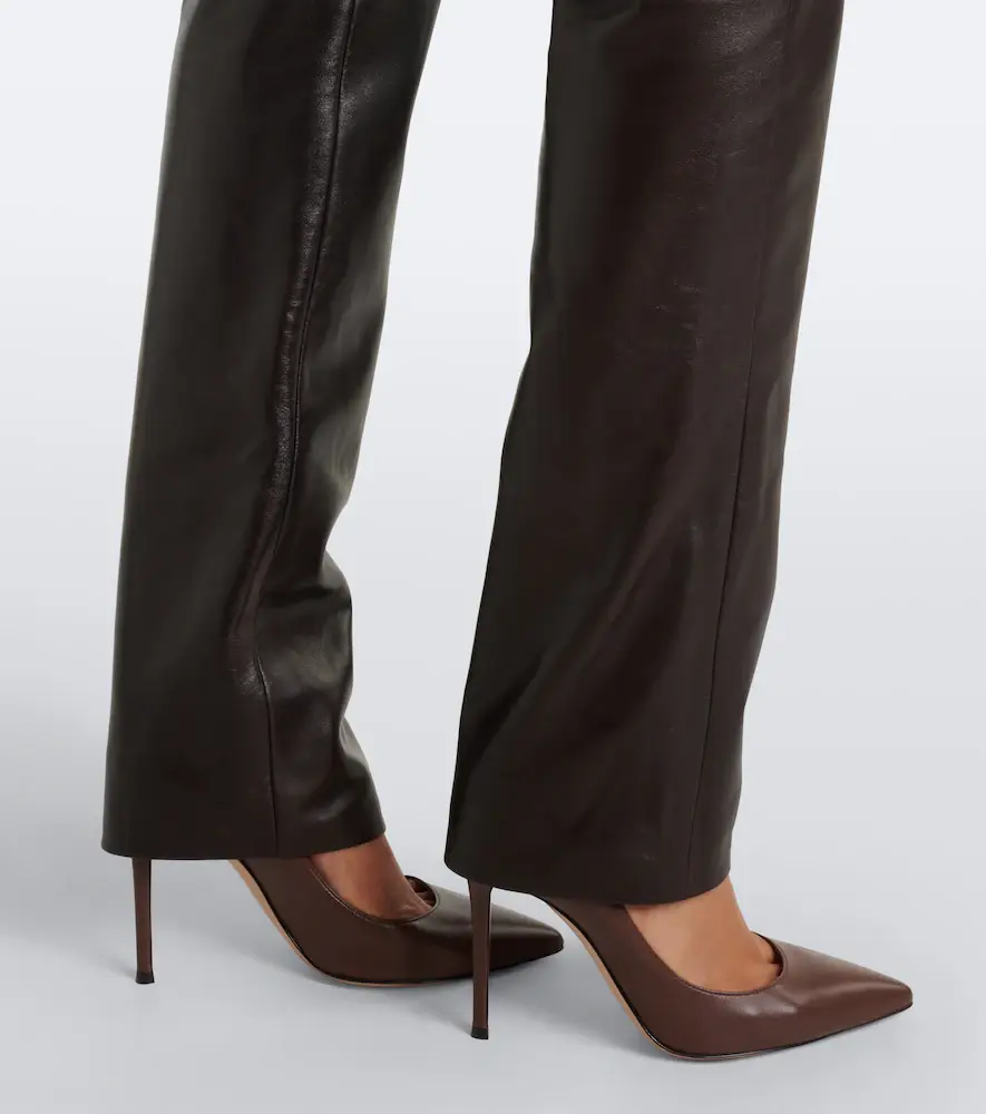 Ralph Lauren Collection Leather slim pants | Thumbnail 3 Ralph Lauren Collection Leather slim pants | Thumbnail 3