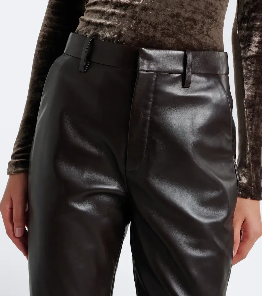 Ralph Lauren Collection Leather slim pants | Thumbnail 5 Ralph Lauren Collection Leather slim pants | Thumbnail 5