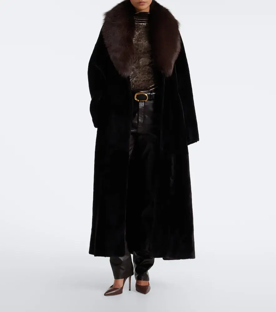 Ralph Lauren Collection Leather slim pants | Thumbnail 6 Ralph Lauren Collection Leather slim pants | Thumbnail 6