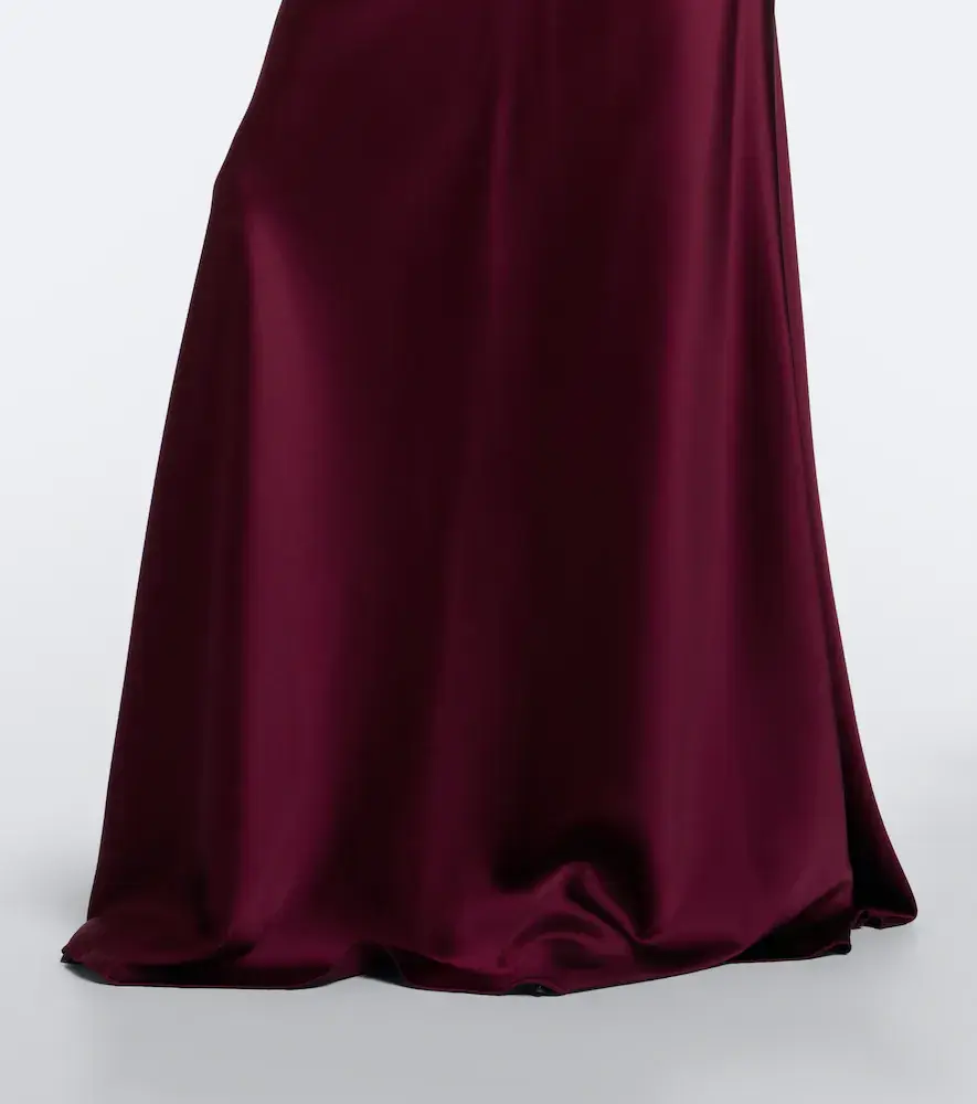 Ralph Lauren Collection Masina satin maxi skirt | Thumbnail 4 Ralph Lauren Collection Masina satin maxi skirt | Thumbnail 4