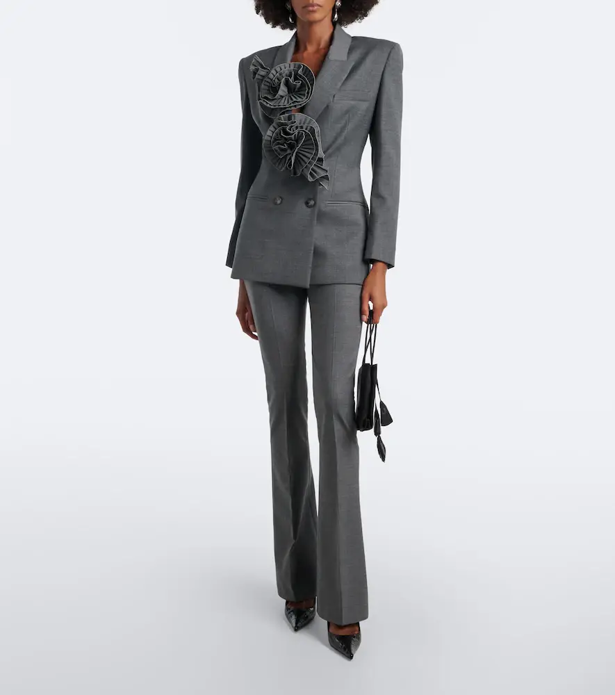 BLUMARINE Mid-rise flared pants | Thumbnail 5 BLUMARINE Mid-rise flared pants | Thumbnail 5