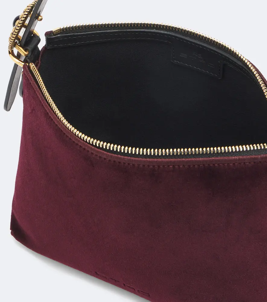 Etro Small velvet shoulder bag | Thumbnail 2 Etro Small velvet shoulder bag | Thumbnail 2