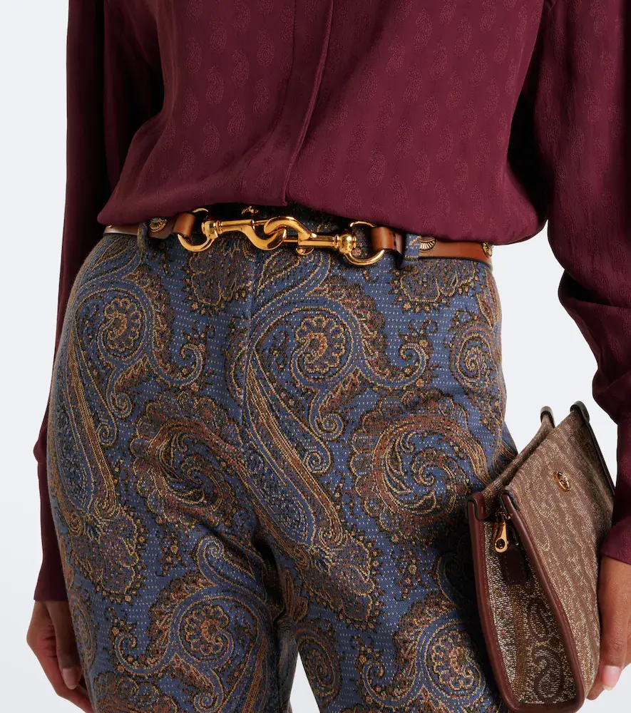 Etro Studded leather belt | Thumbnail 3 Etro Studded leather belt | Thumbnail 3