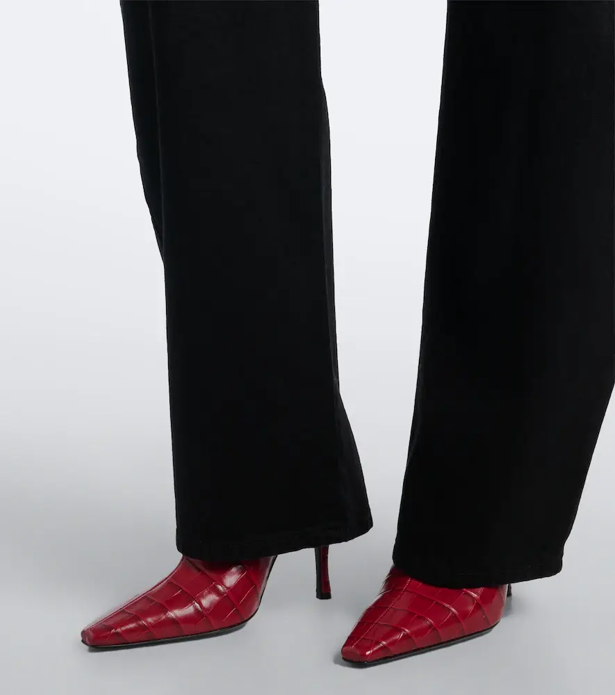 Alaïa Alaïa High-rise barrel-leg jeans | Thumbnail 4