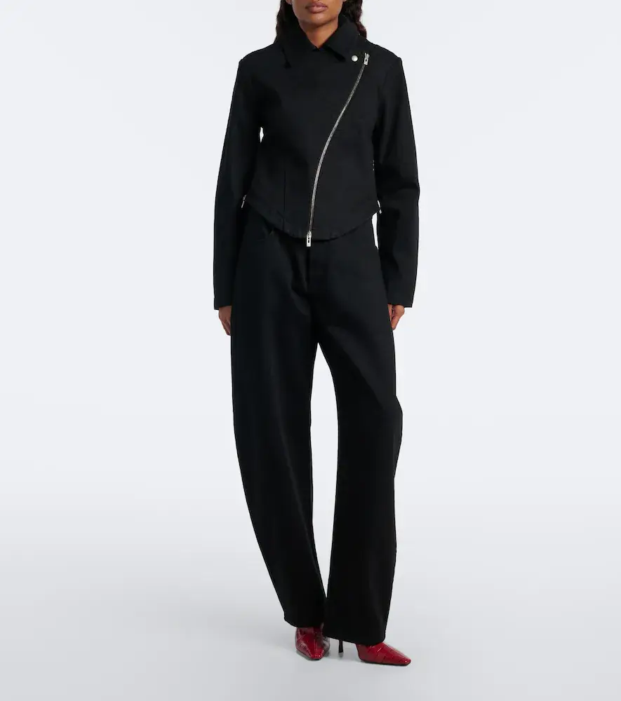 Alaïa Alaïa High-rise barrel-leg jeans | Thumbnail 6