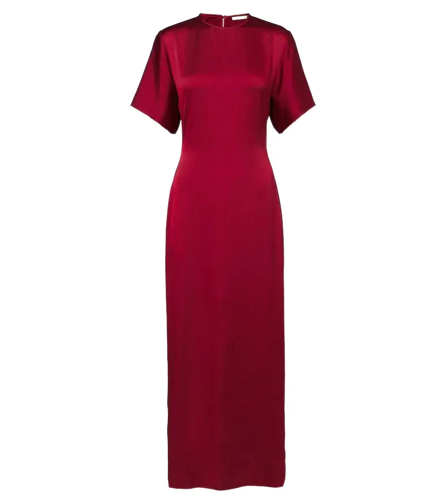 Imogen gathered satin maxi dress Imogen gathered satin maxi dress