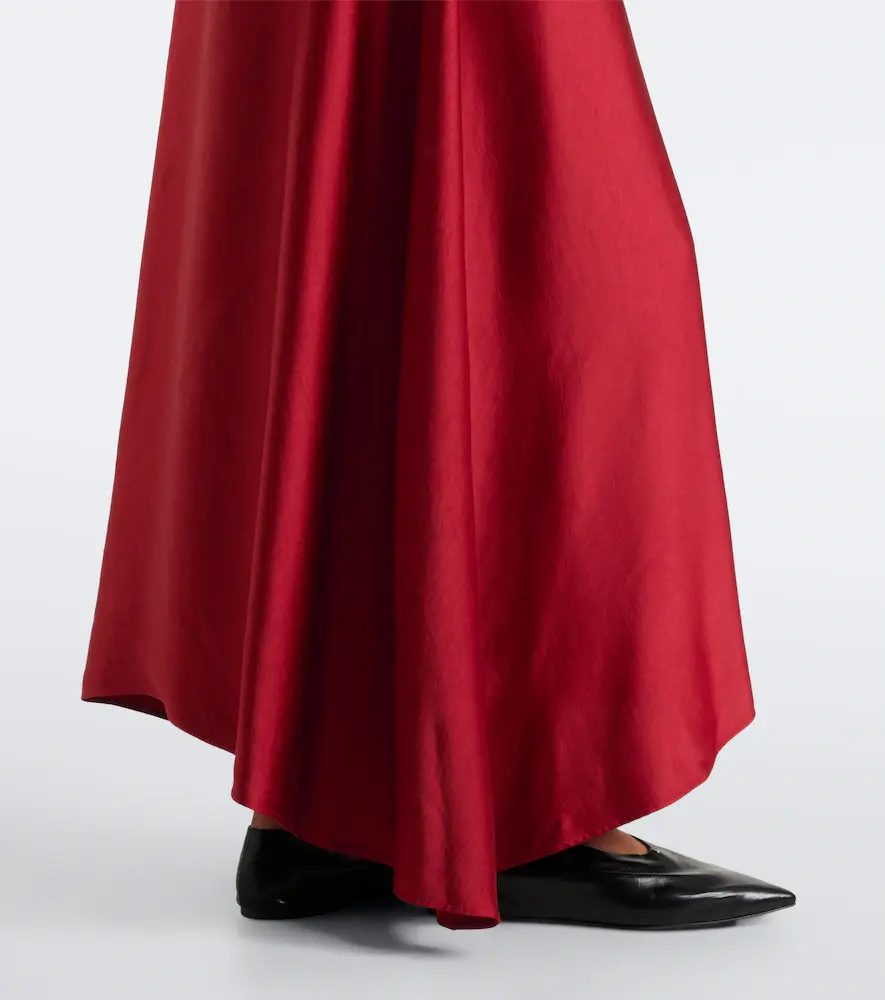 FFORME Carina asymmetric satin maxi skirt | Thumbnail 5 FFORME Carina asymmetric satin maxi skirt | Thumbnail 5