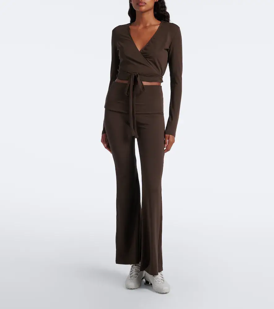 NORBA Jersey wrap top | Thumbnail 2 NORBA Jersey wrap top | Thumbnail 2