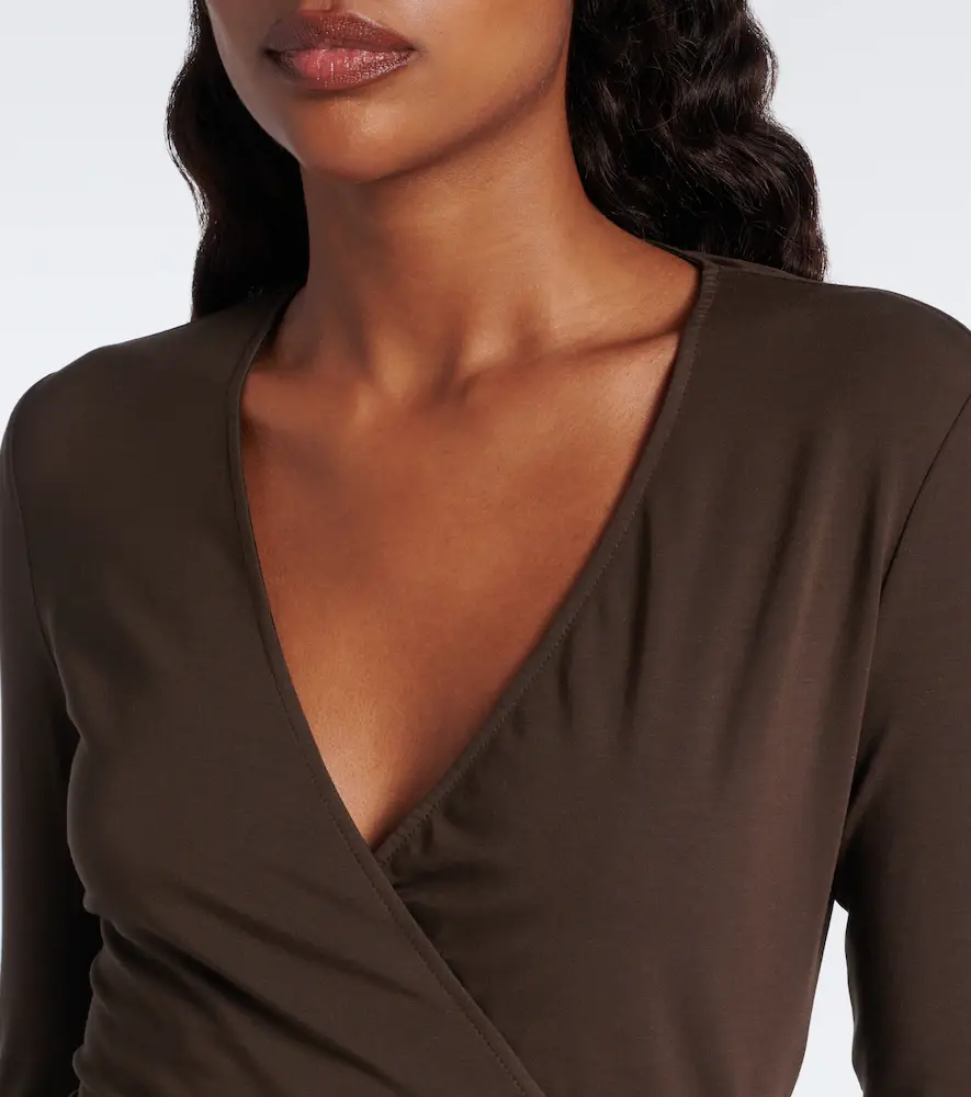 NORBA Jersey wrap top | Thumbnail 3 NORBA Jersey wrap top | Thumbnail 3